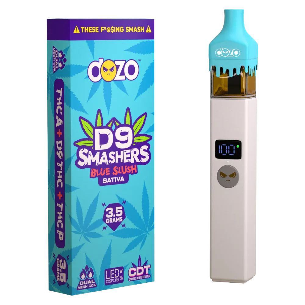 Dozo D9 Smashers THC-A | 3.5 gr | Vape Desechable | Pantalla LED