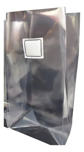 100 Bolsas Transparentes para Cultivo de Hongo (con filtro)