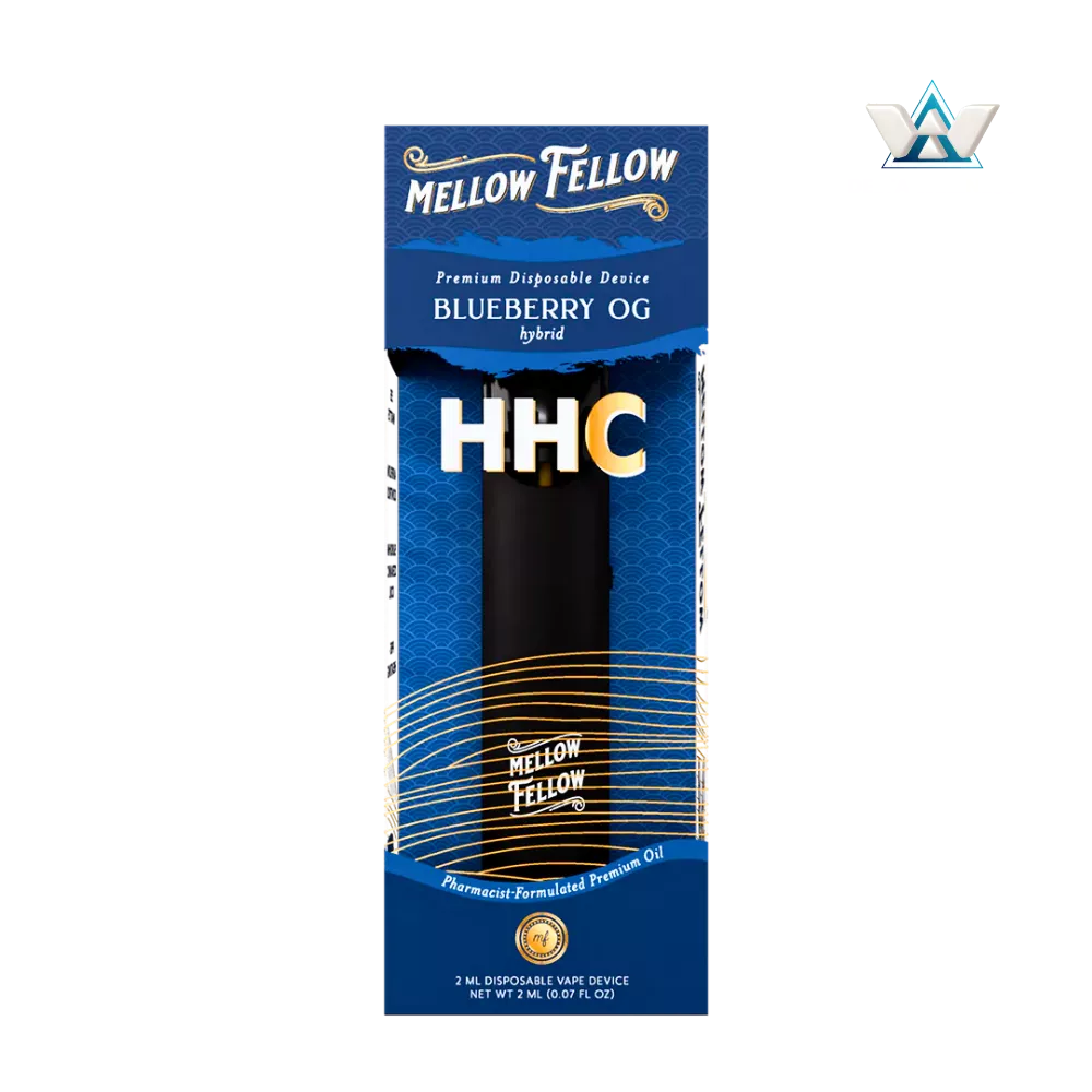 MELLOW FELLOW | Vape Desechable HHC 2000 mg | 2 ml | Pluma de Wax
