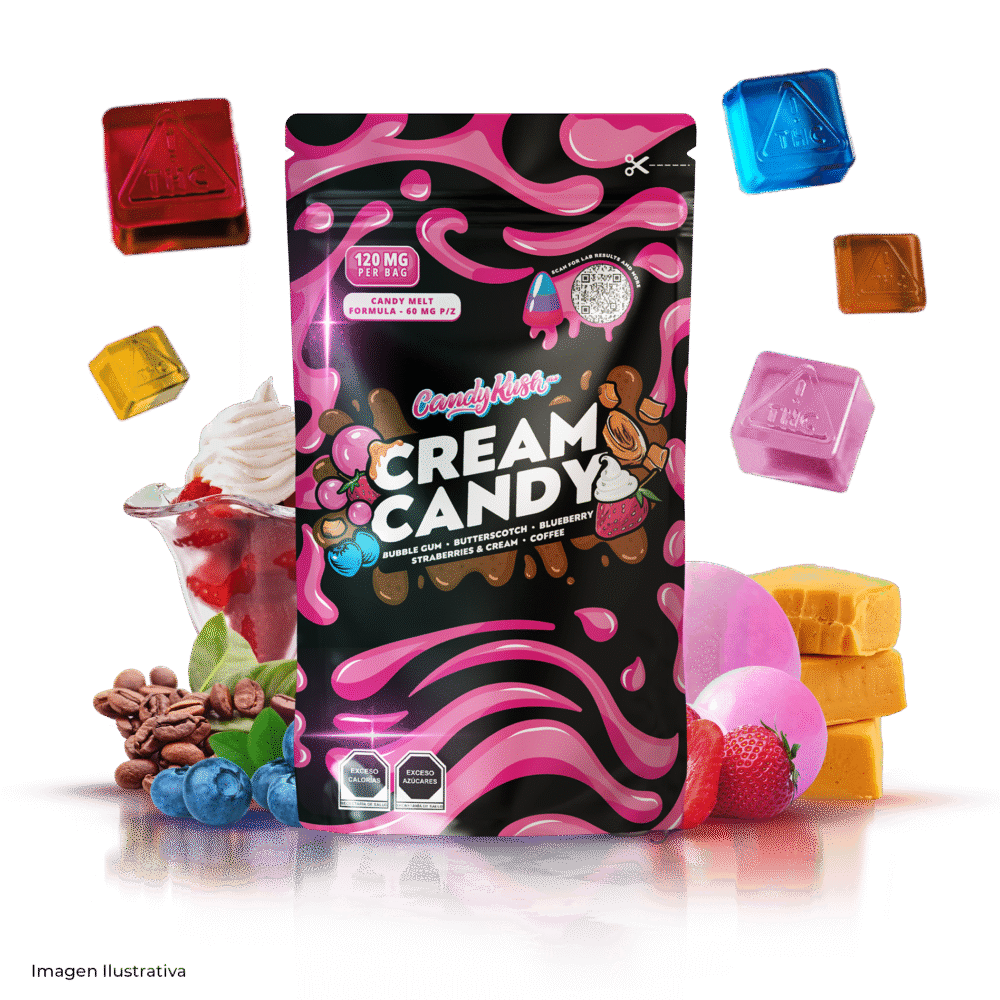 Candy Melt Formula | HHC + THCo + HHCo + CBD | 2 piezas | 60 mg