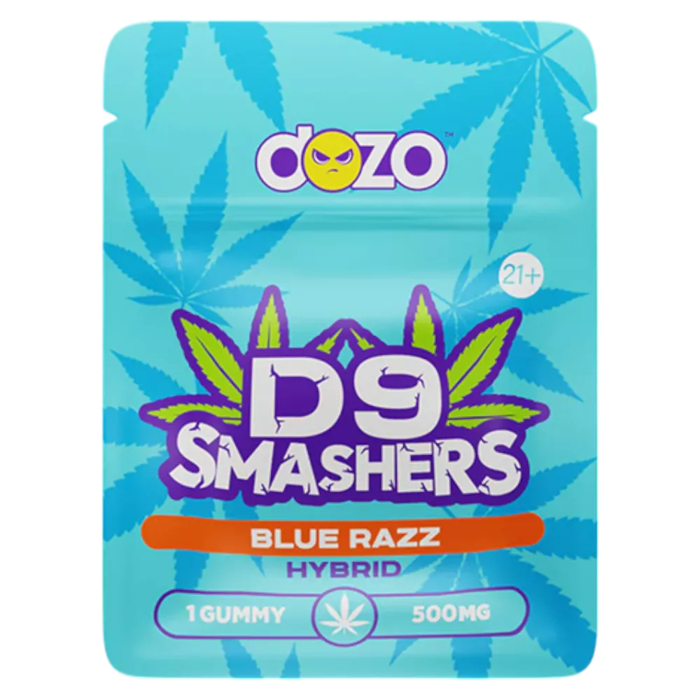 Gomitas Delta 9, Delta 10 Live Resin, HHC, THC-P y THC-JD | DOZO Smashers | 1 pieza | 500 MG